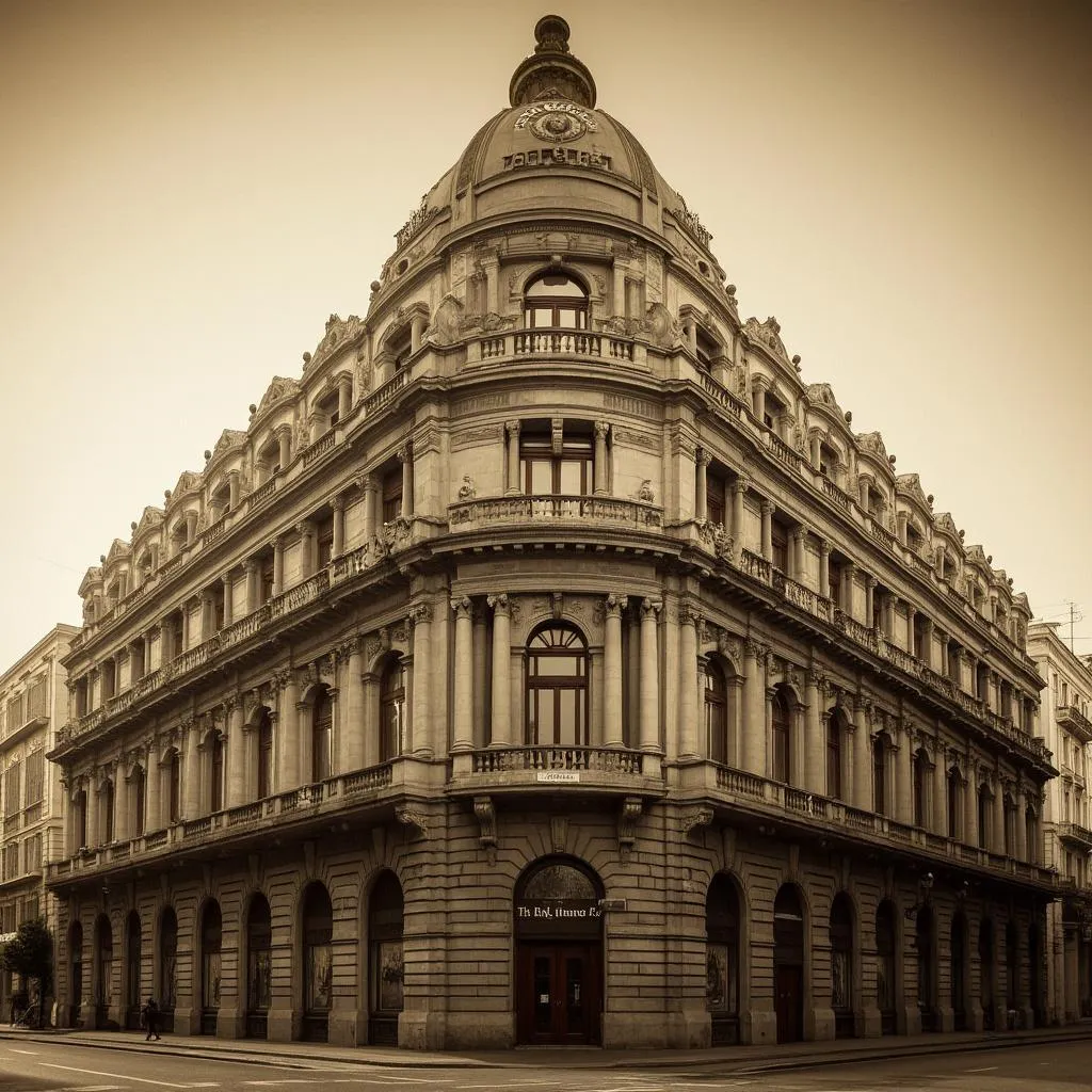 Edificio histórico de la Bolsa de Comercio de Buenos Aires