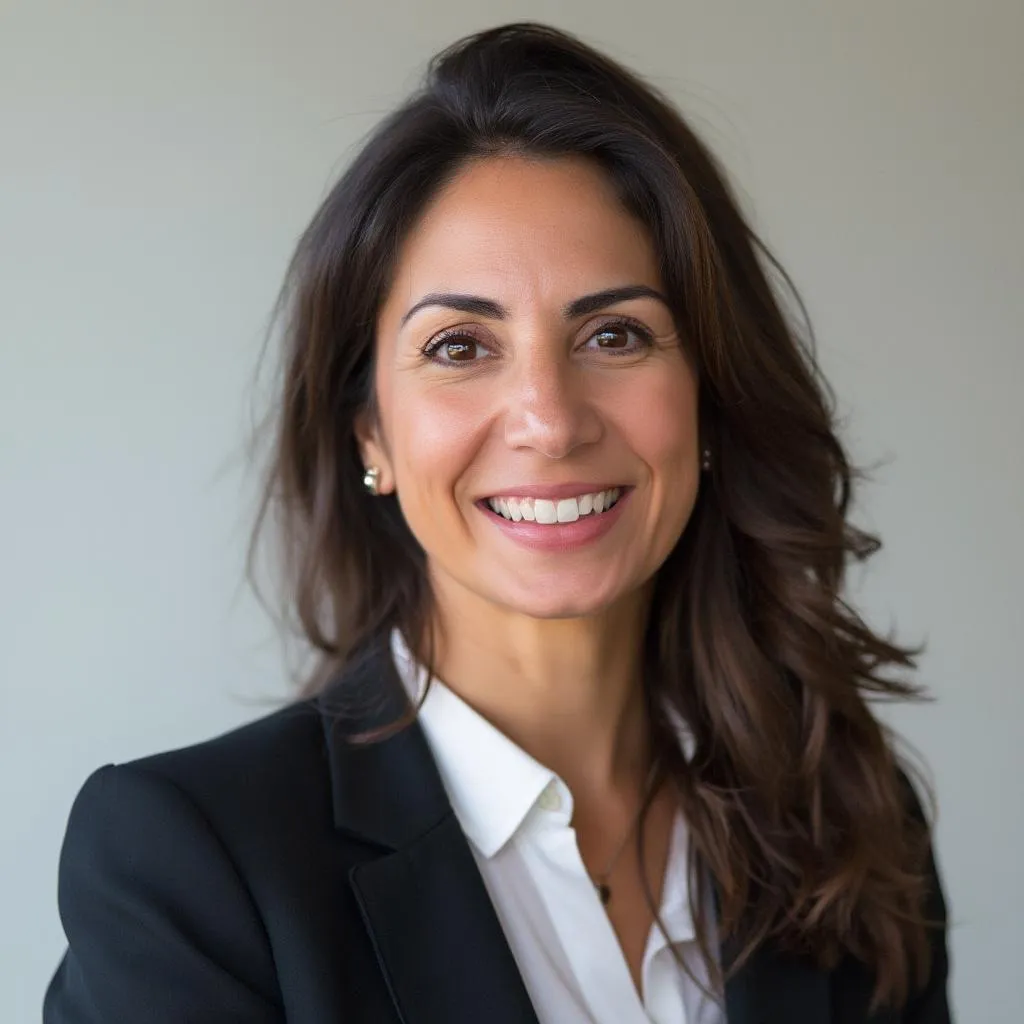 Retrato de Ana Pérez, Asesora Financiera Senior